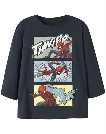Name It - NMMJarl Spider Top - Navy Blazer